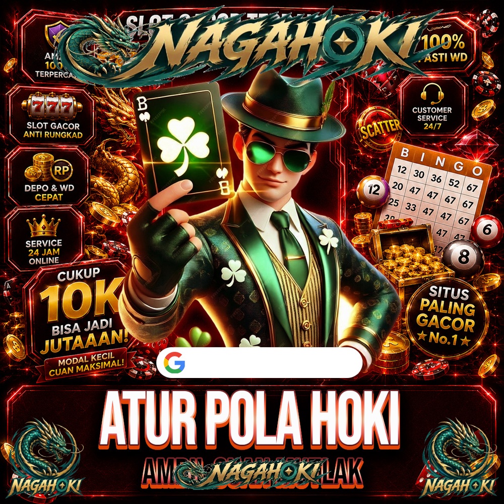 banner NAGAHOKI X Marketing Waqqash: Pengalaman Bermain Game Digital Tampilan Paling Badas 2026